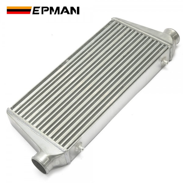 EPMAN Front Mount 600*300*76 mm Full Aluminum Universal Intercooler Inlet/Outlet diameter: 63mm/76mm