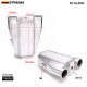 EPMAN -Universal Aluminum Water To Air Turbo Intercooler Front Mount 9.5" X 11" X 3.5" Inlet/Outlet: 2.5" EP-SL5043