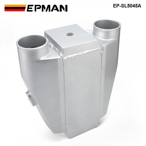 EPMAN Universal 12"x12"X4.5" Water to Air Intercooler 3" Air Inlet Outlet EP-SL5045A