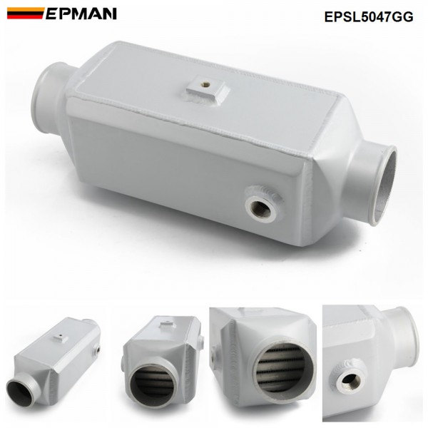 EPMAN Universal Light Weight Aluminum Bar and Plate Turbo Front-Mount Water to Air Intercooler EPSL5047GG EPMAN Universal Light Weight Aluminum Bar and Plate Turbo Front-Mount Water to Air Intercooler EPSL5047GG