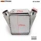 EPMAN Universal Aluminum 15" x 11" x 4.5" Bar & Plate Front Mount Water-To-Air Intercooler Inlet/Outlet: 2.5" EP-SL5048