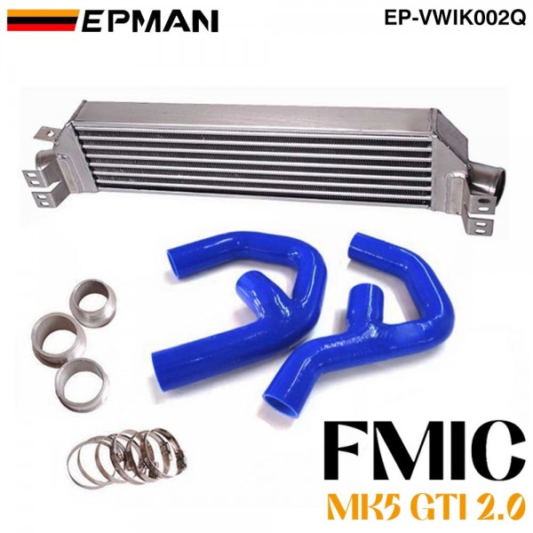 EPMAN FMIC Front Mount Intercooler Piping Kit For VW Golf MK5 MK6 GTI FSI Jetta 2.0T For Audi A3 EP-VWIK002Q EPMAN FMIC Front Mount Intercooler Piping Kit For VW Golf MK5 MK6 GTI FSI Jetta 2.0T For Audi A3 EP-VWIK002Q