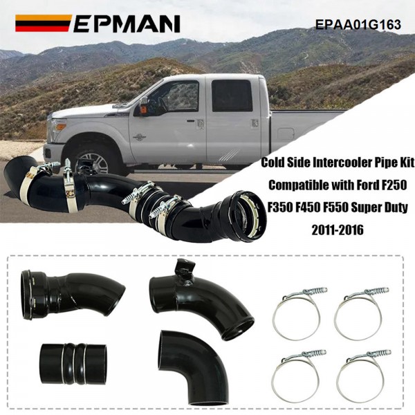 EPMAN Cold Side Intercooler Pipe Kit For Ford F250 F350 F450 F550 Super Duty 2011-2016 6.7L V8 Diesel Replace 667-300 EPAA01G163