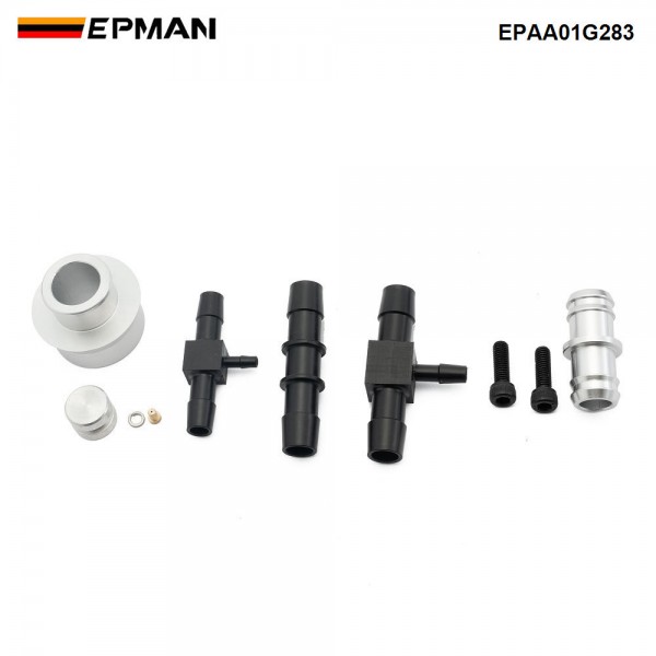 EPMAN 3.0" Silicone Turbo Inlet Hose Pipe for Subaru WRX 2022-2025 CNC Bille Aluminum Velocity Stack Flange Included EPAA01G283