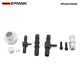 EPMAN 3.0" Silicone Turbo Inlet Hose Pipe for Subaru WRX 2022-2025 CNC Bille Aluminum Velocity Stack Flange Included EPAA01G283