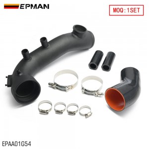 EPMAN Black Intake Charge pipe Aluminum OEM Replacement For BMW 335i xi E82 E90 E92 E92 E93 E91 E88 EPAA01G54