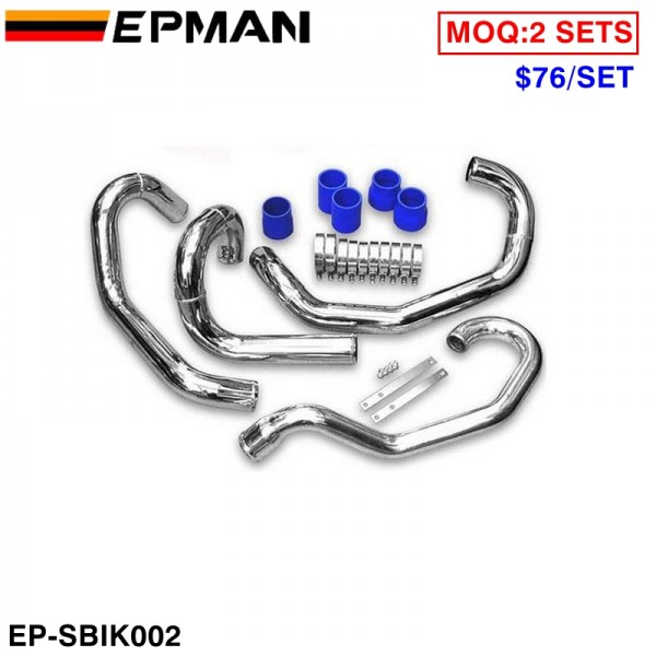 EPMAN Intercooler Piping + Silicone Hose +T-Bolt Clamps For Subaru WRX Impreza GC8 95-00 EP-SBIK002 EPMAN Intercooler Piping + Silicone Hose +T-Bolt Clamps For Subaru WRX Impreza GC8 95-00 EP-SBIK002