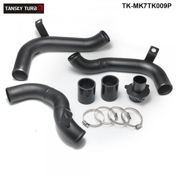 TANSKY - Aluminum Intercooler Charge Pipe Kit For Audi A3/S3 VW Golf GTI R MK7 EA888 1.8T 2.0T TSI TK-MK7TK009P