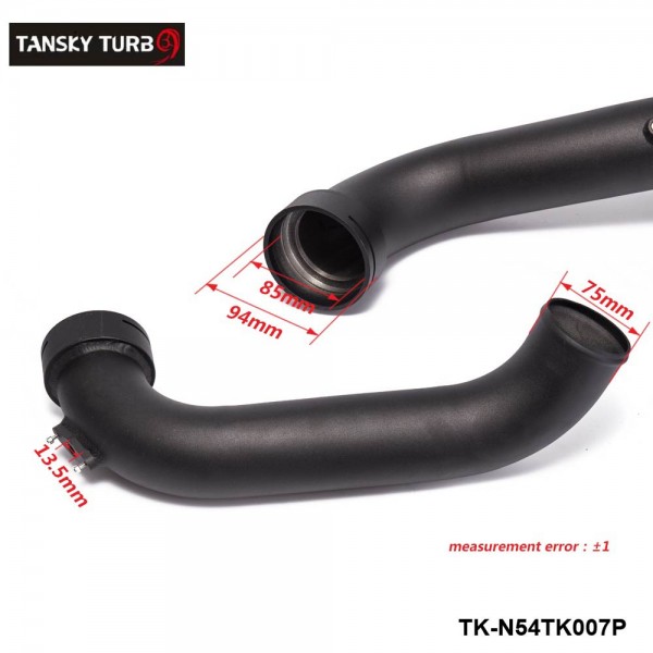 TANSKY - Performance N55 3" Black Aluminum Charge Pipe For BMW 335i xDrive AT/MT 2011 TK-N54TK007P TANSKY - Performance N55 3" Black Aluminum Charge Pipe For BMW 335i xDrive AT/MT 2011 TK-N54TK007P