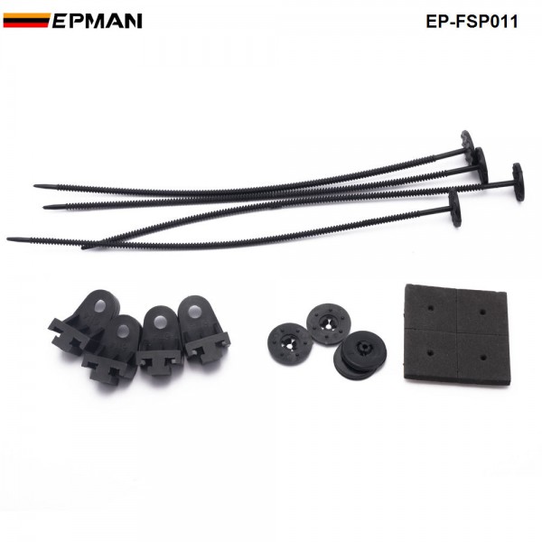 EPMAN Electric Radiator Fan Ties Straps Mounting Kit Universal Strap Tie Fans EP-FSP011 EPMAN Electric Radiator Fan Ties Straps Mounting Kit Universal Strap Tie Fans EP-FSP011