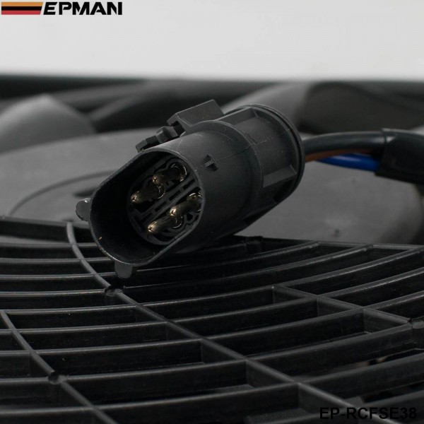 EPMAN - Replacement AC Radiator Condenser Cooling Fan Assembly For BMW E38 7 Series 96-98 64548380774 EP-RCFSE38 EPMAN - Replacement AC Radiator Condenser Cooling Fan Assembly For BMW E38 7 Series 96-98 64548380774 EP-RCFSE38
