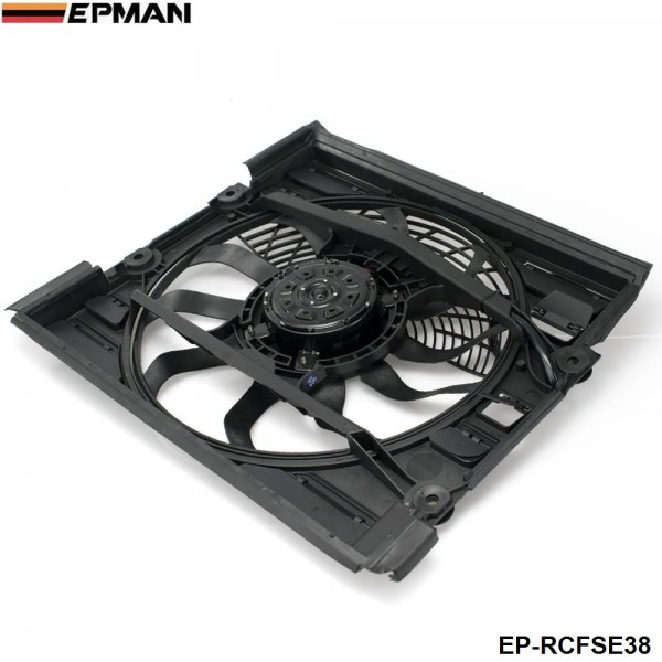 EPMAN - Replacement AC Radiator Condenser Cooling Fan Assembly For BMW E38 7 Series 96-98 64548380774 EP-RCFSE38 EPMAN - Replacement AC Radiator Condenser Cooling Fan Assembly For BMW E38 7 Series 96-98 64548380774 EP-RCFSE38