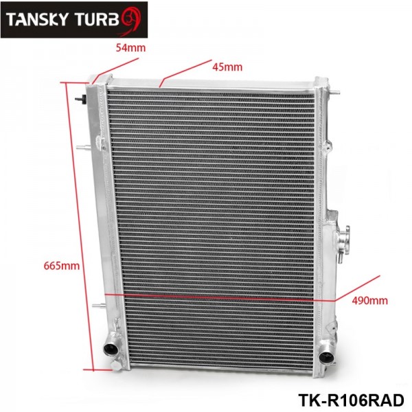 EPMAN 42MM 2 Row Aluminum Radiator for Nissan Skyline R33 R34 GTR GTST RB25DET MT TK-R106RAD EPMAN 42MM 2 Row Aluminum Radiator for Nissan Skyline R33 R34 GTR GTST RB25DET MT TK-R106RAD