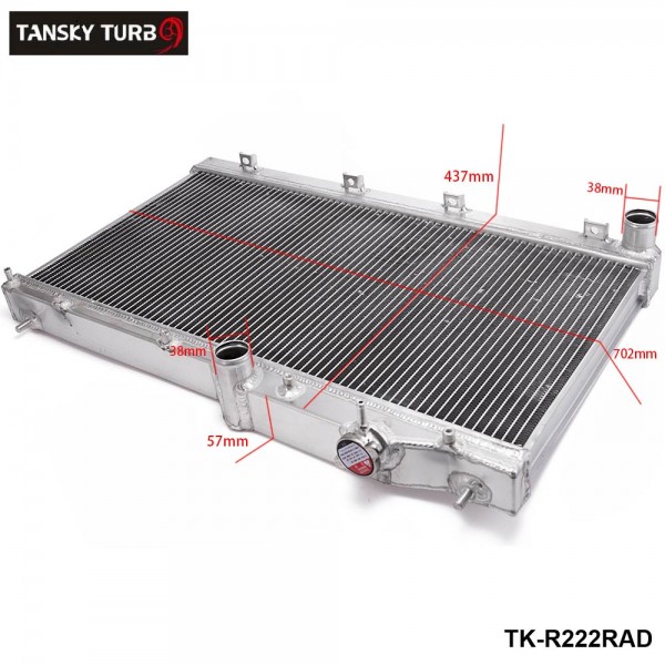 EPMAN Aluminum 2 Row Racing Radiator For Subaru Impreza WRX STi GRB 08-14 H4 M/T TK-R222RAD EPMAN Aluminum 2 Row Racing Radiator For Subaru Impreza WRX STi GRB 08-14 H4 M/T TK-R222RAD