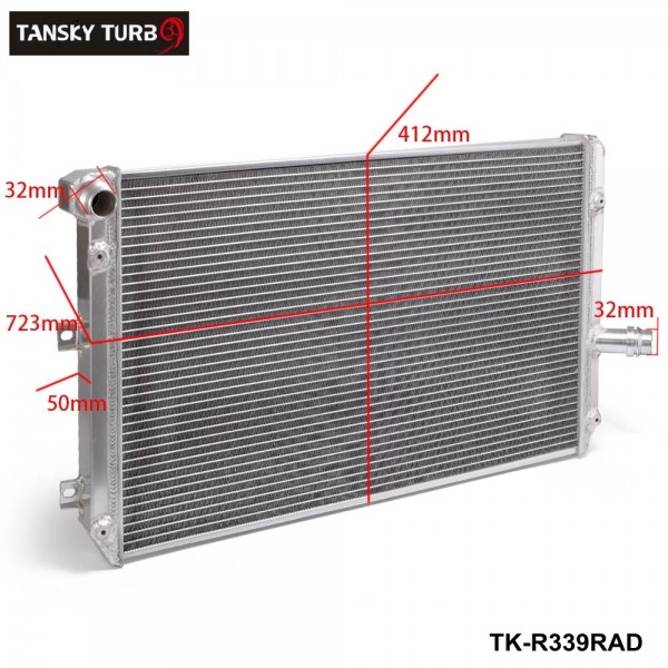 EPMAN Racing For VW Golf Gti MK5 MT 06-10 Manual 2 Row Full Alloy Racing Cooling Radiator TK-R339RAD