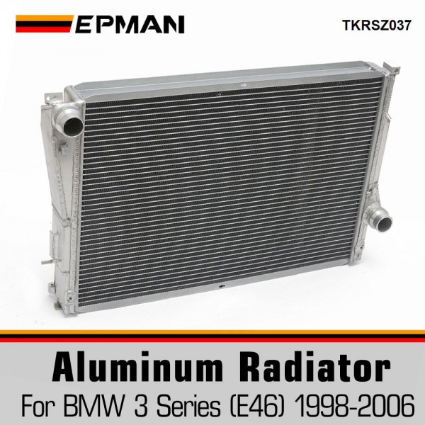 EPMAN Aluminum 2 Row Core Performance Cooling Radiator for BMW E46 3-Series MT 98-06 TKRSZ037 EPMAN Aluminum 2 Row Core Performance Cooling Radiator for BMW E46 3-Series MT 98-06 TKRSZ037