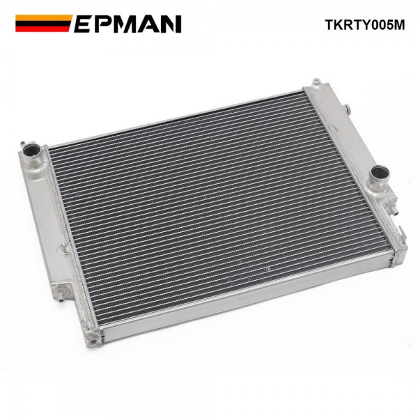 EPMAN For 1988-1999 BMW E36 E30 Z3/325i/320i/323i/328i M3 MT 2 Row Performance Aluminum Radiator TKRTY005M