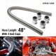 5SETS/CARTON Ultra Radiator Hose 48" With 4 End Caps Universal Stainless Steel Radiator Flexible Coolant Water Hose Kit UHR48 12256 EPAA01G48 5SETS/CARTON Ultra Radiator Hose 48" With 4 End Caps Universal Stainless Steel Radiator Flexible Coolant Water Hose Kit UHR48 12256 EPAA01G48