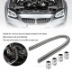 5SETS/CARTON Ultra Radiator Hose 48" With 4 End Caps Universal Stainless Steel Radiator Flexible Coolant Water Hose Kit UHR48 12256 EPAA01G48 5SETS/CARTON Ultra Radiator Hose 48" With 4 End Caps Universal Stainless Steel Radiator Flexible Coolant Water Hose Kit UHR48 12256 EPAA01G48