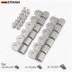 EPMAN SS Single Line Clamps 3/8"&3/16"& 1/4" Fuel Line Clamp 12 pcs Modified Fits Fuel, Air, Electrical, Brake, Lines EPMAN SS Single Line Clamps 3/8"&3/16"& 1/4" Fuel Line Clamp 12 pcs Modified Fits Fuel, Air, Electrical, Brake, Lines