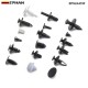 EPMAN 415PCS Plastic Rivets Fastener Fender Bumper Push Pin Clips Fastener Kit EPSLK415F