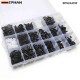 EPMAN 415PCS Plastic Rivets Fastener Fender Bumper Push Pin Clips Fastener Kit EPSLK415F