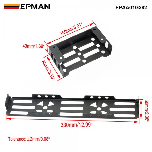 EPMAN Car Seat Brackets Storage Basket - Universal Panel For Toyota Tacoma 4Runner Lexus GX460/GX470 EPAA01G282 EPMAN Car Seat Brackets Storage Basket - Universal Panel For Toyota Tacoma 4Runner Lexus GX460/GX470 EPAA01G282
