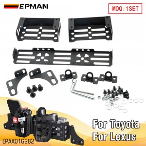 EPMAN Car Seat Brackets Storage Basket - Universal Panel For Toyota Tacoma 4Runner Lexus GX460/GX470 EPAA01G282
