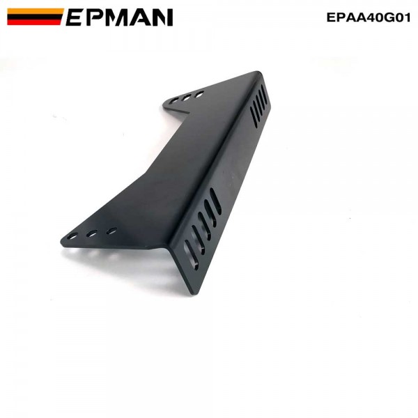 EPMAN Vehicle black Bucket Seat Side Mounts Brackets Modification Universal Car Styling Seat Mounts Brackets EPAA40G01 EPMAN Vehicle black Bucket Seat Side Mounts Brackets Modification Universal Car Styling Seat Mounts Brackets EPAA40G01