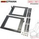EPMAN Vehicle Universal Bottom Mount Steel Bracket Car Accessory Racing Seat Frame Mount Bracket EPAA40G02