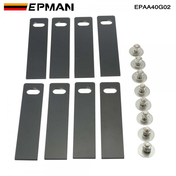 EPMAN Vehicle Universal Bottom Mount Steel Bracket Car Accessory Racing Seat Frame Mount Bracket EPAA40G02