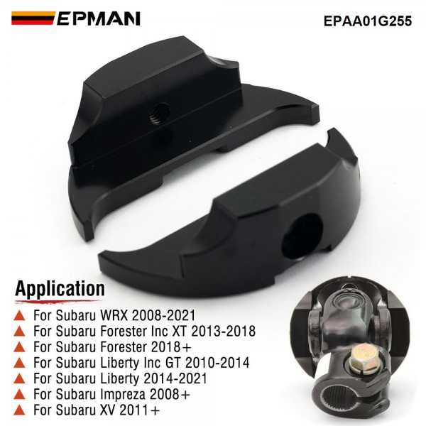 EPMAN Steering Dampener Lock Down Aluminum For Subaru WRX 08-21 Forester 13-18/Liberty 10-21 EPAA01G255 EPMAN Steering Dampener Lock Down Aluminum For Subaru WRX 08-21 Forester 13-18/Liberty 10-21 EPAA01G255