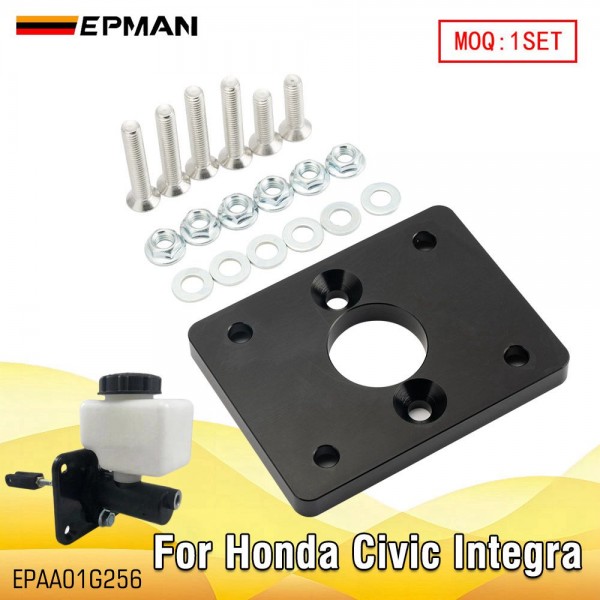 EPMAN Brake Booster Eliminator Delete Adapter Plate For Honda Civic Integra EPAA01G256 EPMAN Brake Booster Eliminator Delete Adapter Plate For Honda Civic Integra EPAA01G256