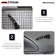 EPMAN Premium Universal Interior Refresh Solution Manual Window Handles for Sedans SUVs Trucks 3 Adapters Included for Instant Compatibility EPAA01G342