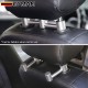 EPMAN Aluminum Alloy Car Headrest Bar Hook Coat Grocery Bag Hanger Storage Organizer Holder Hook EPAA08G01K