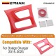 EPMAN 30SETS/CARTON Carbon Fiber Central Control Gear Shift Panel Trim Fit For Dodge Charger 2015+ EPAA08G15-30T EPMAN 30SETS/CARTON Carbon Fiber Central Control Gear Shift Panel Trim Fit For Dodge Charger 2015+ EPAA08G15-30T