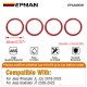 EPMAN 100SETS/CARTON 4PCS/SET ABS AC Vent Rings Center Console Dashboard Air Conditioning Outlet Cover Interior Trim Kit For 2018-2023 Jeep Wrangler JL JLU & Gladiator JT EPAA08G51-100T EPMAN 100SETS/CARTON 4PCS/SET ABS AC Vent Rings Center Console Dashboard Air Conditioning Outlet Cover Interior Trim Kit For 2018-2023 Jeep Wrangler JL JLU & Gladiator JT EPAA08G51-100T