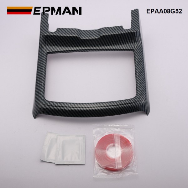 EPMAN 10SETS/CARTON Carbon Fiber Cup Holder Cover Trim Decor Sticker For Dodge Charger / Chrysler 300 2015-2023 EPAA08G52-10T EPMAN 10SETS/CARTON Carbon Fiber Cup Holder Cover Trim Decor Sticker For Dodge Charger / Chrysler 300 2015-2023 EPAA08G52-10T