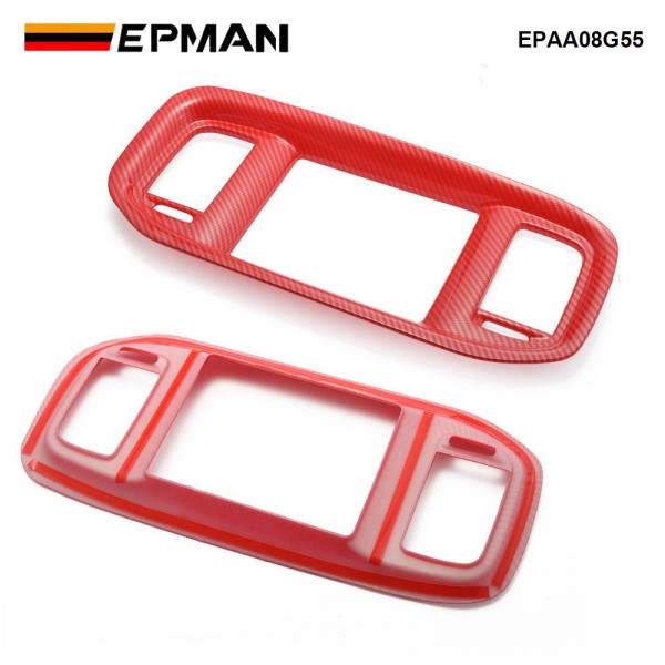 EPMAN 25SETS/CARTON Carbon Fiber Dashboard DVD Navigation Screen Frame Cover Trim For Dodge Charger 2015+ EPAA08G55-25T EPMAN 25SETS/CARTON Carbon Fiber Dashboard DVD Navigation Screen Frame Cover Trim For Dodge Charger 2015+ EPAA08G55-25T