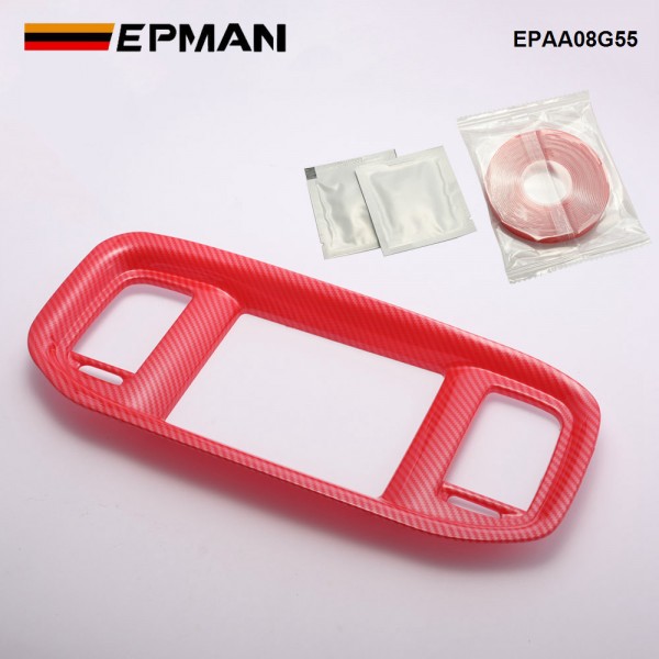 EPMAN 25SETS/CARTON Carbon Fiber Dashboard DVD Navigation Screen Frame Cover Trim For Dodge Charger 2015+ EPAA08G55-25T EPMAN 25SETS/CARTON Carbon Fiber Dashboard DVD Navigation Screen Frame Cover Trim For Dodge Charger 2015+ EPAA08G55-25T