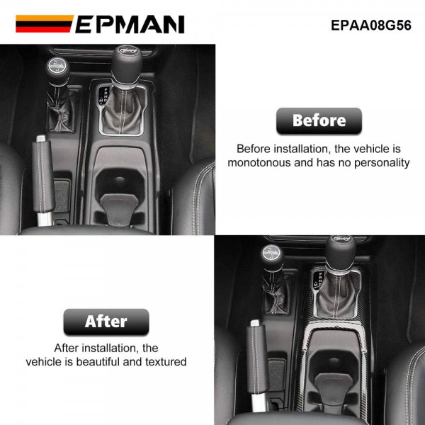 EPMAN 10SETS/CARTON Car Styling Gear Shift Panel Frame Cover Trim Decoration Red/Carbon Fiber Style For Jeep Wrangler JL 2018-2024 EPAA08G56-10T EPMAN 10SETS/CARTON Car Styling Gear Shift Panel Frame Cover Trim Decoration Red/Carbon Fiber Style For Jeep Wrangler JL 2018-2024 EPAA08G56-10T