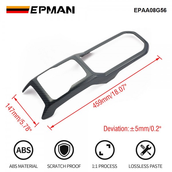 EPMAN 10SETS/CARTON Car Styling Gear Shift Panel Frame Cover Trim Decoration Red/Carbon Fiber Style For Jeep Wrangler JL 2018-2024 EPAA08G56-10T EPMAN 10SETS/CARTON Car Styling Gear Shift Panel Frame Cover Trim Decoration Red/Carbon Fiber Style For Jeep Wrangler JL 2018-2024 EPAA08G56-10T