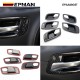 EPMAN 30SETS/CARTON 5PCS/SET Carbon Fiber Inner Door Handle Bowl Cover Trim For Dodge Charger 2011-2023/ Chrysler 300 2015-2023 EPAA08G57-30T EPMAN 30SETS/CARTON 5PCS/SET Carbon Fiber Inner Door Handle Bowl Cover Trim For Dodge Charger 2011-2023/ Chrysler 300 2015-2023 EPAA08G57-30T