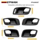 EPMAN 30SETS/CARTON 5PCS/SET Carbon Fiber Inner Door Handle Bowl Cover Trim For Dodge Charger 2011-2023/ Chrysler 300 2015-2023 EPAA08G57-30T EPMAN 30SETS/CARTON 5PCS/SET Carbon Fiber Inner Door Handle Bowl Cover Trim For Dodge Charger 2011-2023/ Chrysler 300 2015-2023 EPAA08G57-30T