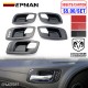EPMAN 30SETS/CARTON 5PCS/SET Carbon Fiber Inner Door Handle Bowl Cover Trim For Dodge Charger 2011-2023/ Chrysler 300 2015-2023 EPAA08G57-30T EPMAN 30SETS/CARTON 5PCS/SET Carbon Fiber Inner Door Handle Bowl Cover Trim For Dodge Charger 2011-2023/ Chrysler 300 2015-2023 EPAA08G57-30T