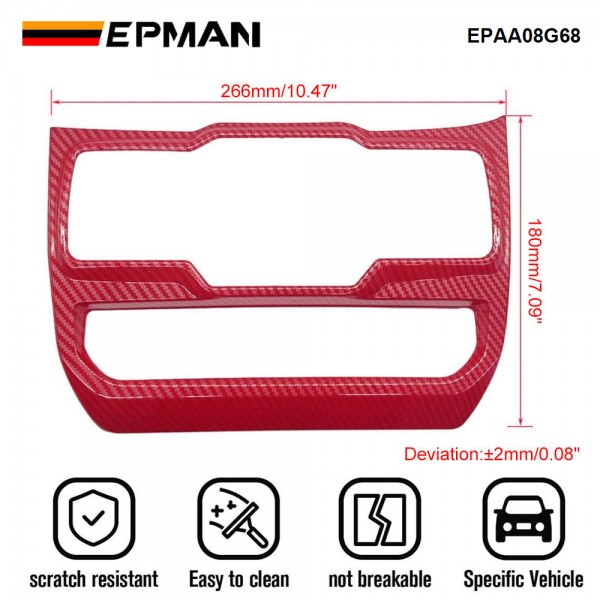 EPMAN 20SETS/CARTON Center Dash Window Switch Panel Trim Cover For Jeep Wrangler JL JLU Gladiator JT 2018-2024 Interior Accessories EPAA08G68-20T EPMAN 20SETS/CARTON Center Dash Window Switch Panel Trim Cover For Jeep Wrangler JL JLU Gladiator JT 2018-2024 Interior Accessories EPAA08G68-20T