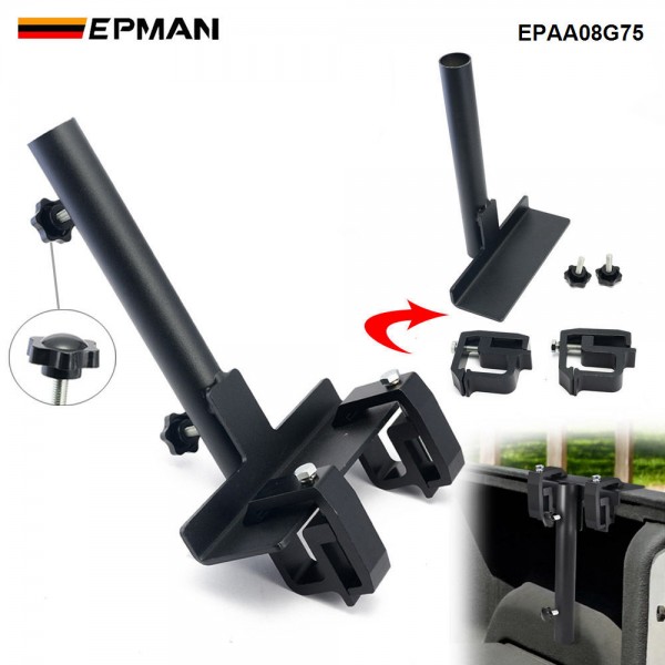 EPMAN Universal Flag Pole Mount Rust-Proof Flag Pole Holder Designed for Trucks EPAA08G75