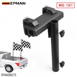 EPMAN Universal Flag Pole Mount Rust-Proof Flag Pole Holder Designed for Trucks EPAA08G75