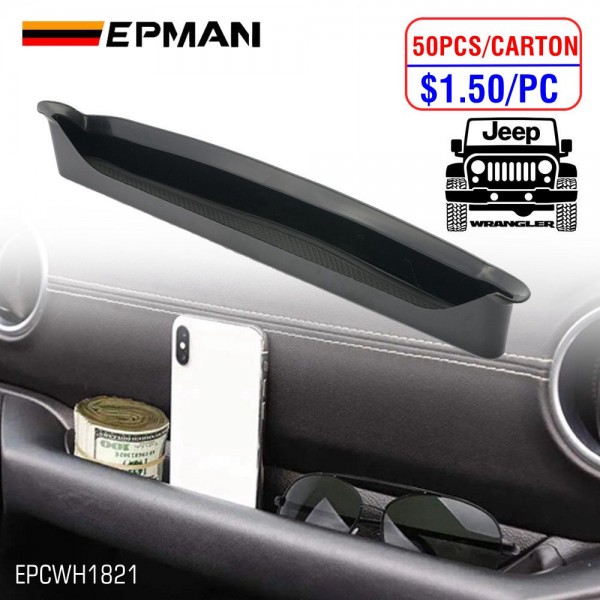 EPMAN 50PCS/CARTON Passenger Storage Tray Organizer Grab Handle Accessory Box For 2018-2023 Jeep Wrangler JL JLU & Jeep Gladiator JT EPCWH1821-50T EPMAN 50PCS/CARTON Passenger Storage Tray Organizer Grab Handle Accessory Box For 2018-2023 Jeep Wrangler JL JLU & Jeep Gladiator JT EPCWH1821-50T