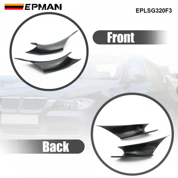 EPMAN 30SETS/CARTON Door Pull Handle Covers Replacement for BMW 3 4 Series Driver Side & Passenger Side for BMW F30 F35 320i 320Li 328i 328Li 335i 335Li 428i, 435i F32/F36 EPLSG320F3-30T